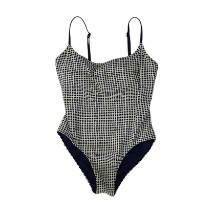 White Polka Dot One-Piece