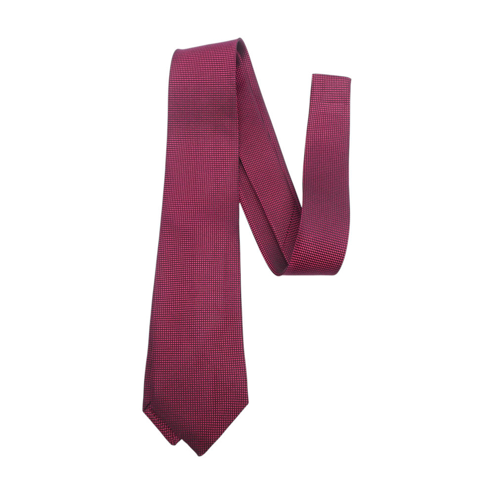 Red Check Neck Tie
