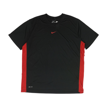 Black Solid Active T-Shirt