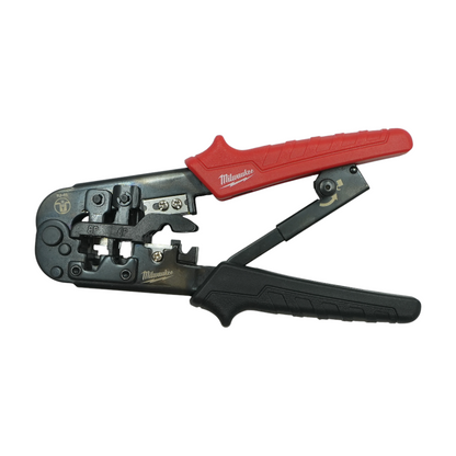 Ratcheting Pass-Through Crimper & Stripper