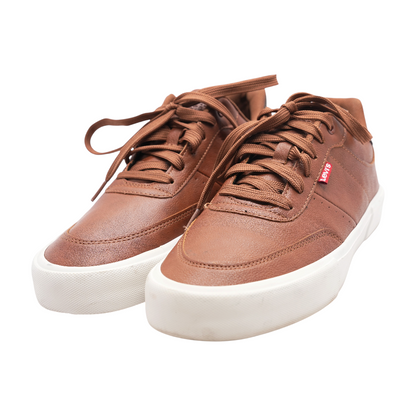 Brown Lace-Up Dress Shoes