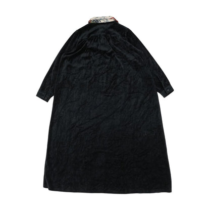 Black Solid Dress