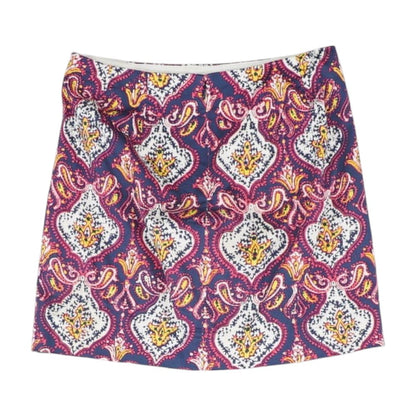 Multi Paisley Mini Skirt