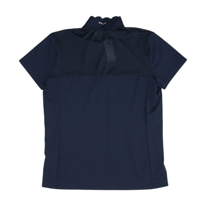 Navy Active Knit Top