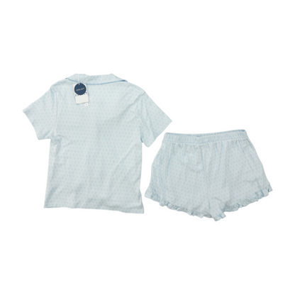 Blue Hearts Pajama Set