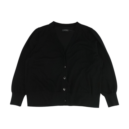 Black Cardigan Sweater