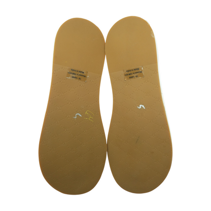 White Flip-Flop Sandals