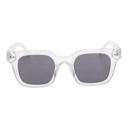 Clear William Square Sunglasses