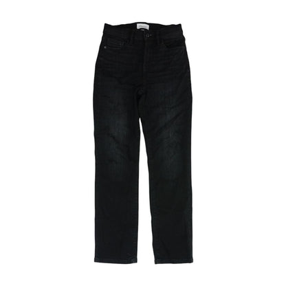 Black High Rise Regular Jeans
