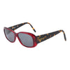 Burgundy VO 2606-S Oval Sunglasses
