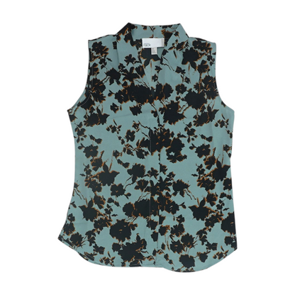 Blue Print Blouse