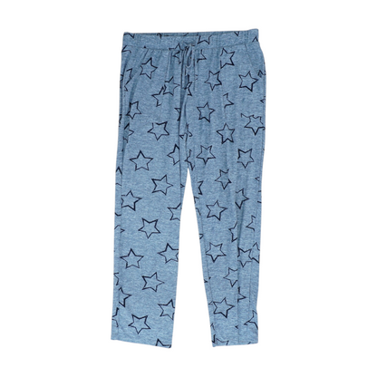 Blue Abstract Pajama Bottom
