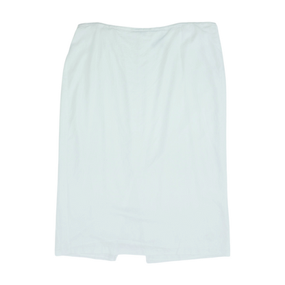 White Plus Maxi Skirt