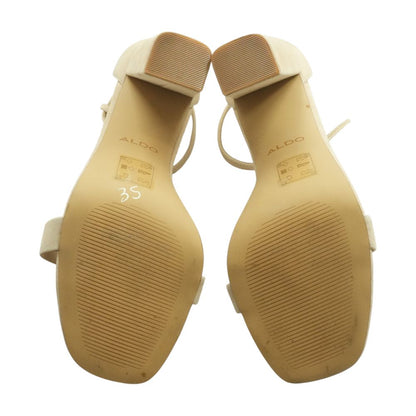Nude Block Heels