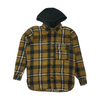 Brown Plaid Flannel Button Down