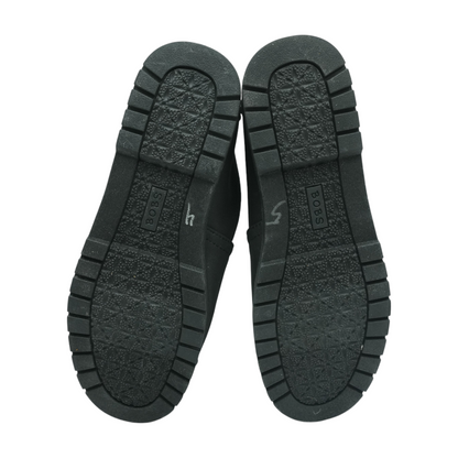 Black Slip-On Flats