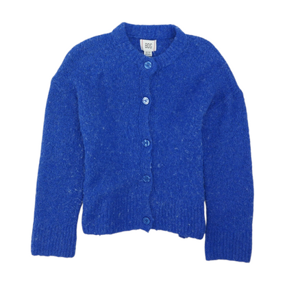 Blue Cardigan Sweater