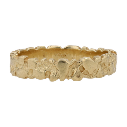 14K Yellow Gold Band