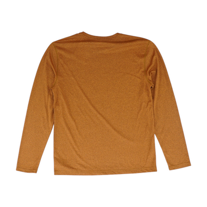 Orange Solid Active T-Shirt