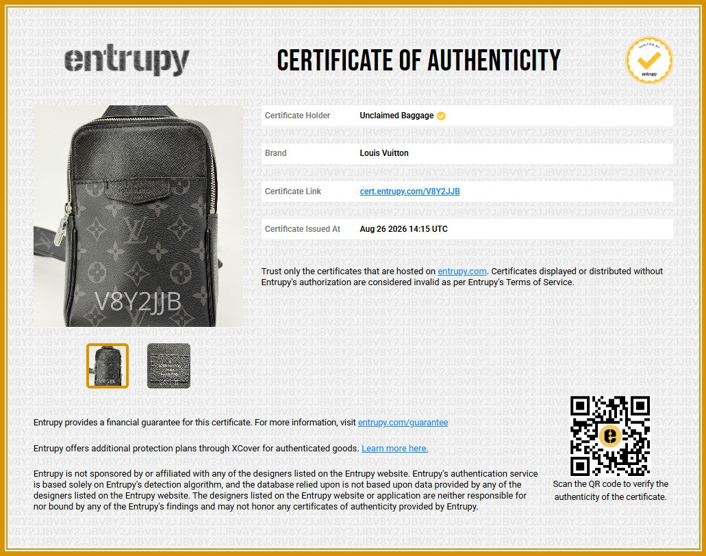Louis Vuitton Black Crossbody – Image 9
