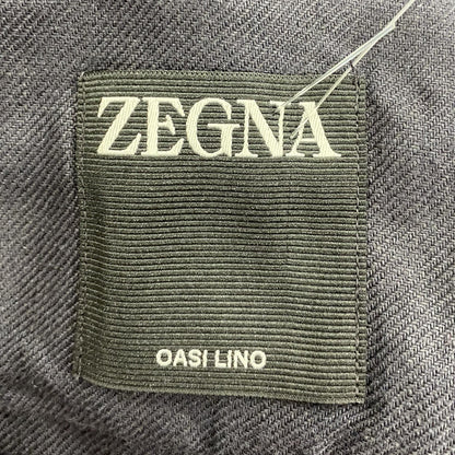 Black Oasi Linen Overshirt