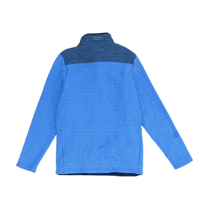 Blue 1/4 Zip Pullover