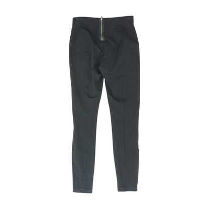 Black Solid Dress Pants