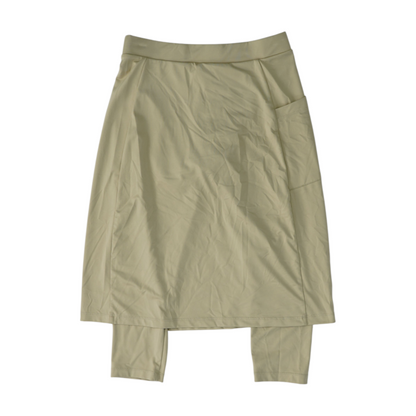 Tan Active Skort