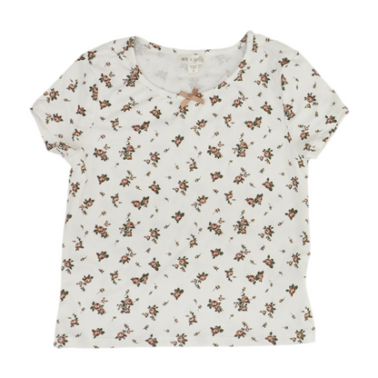 Ivory Floral T-Shirt