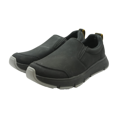 Black Slip-On Casual Shoes