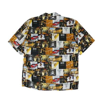 Multi Graphic Short Sleeve Button Down