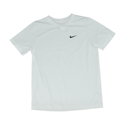 White Solid Active T-Shirt