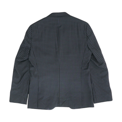 Navy Check Sport Coat