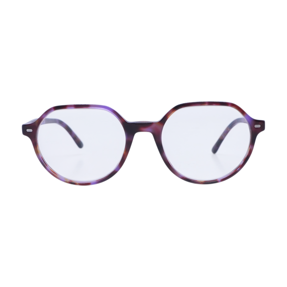 Tortoise Thalia Round Prescription Eyewear