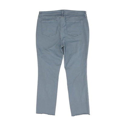 Blue High Rise Slim Leg Jeans