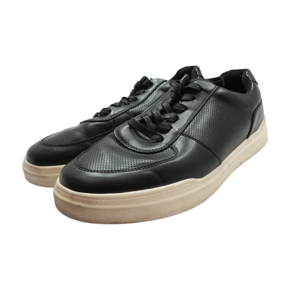 Black Lace-Up Casual Shoes