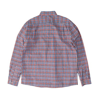 Multi Check Long Sleeve Button Down
