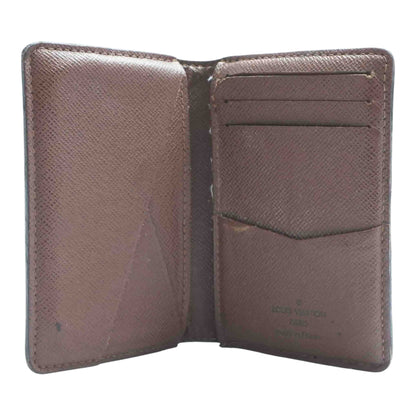 Brown Monogram Canvas Pocket Organizer