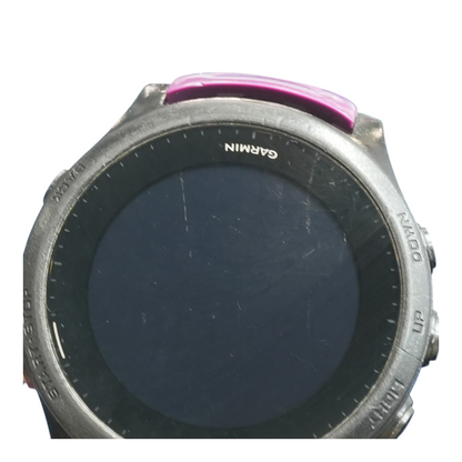 47mm Forerunner 945 Black Smartwatch Purple Band M/L