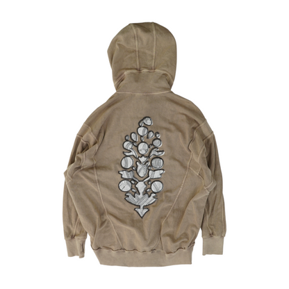 Beige Abstract Jacket