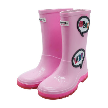 Pink Rain Boots