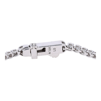 1 1/2 ctw 14K White Gold Lab Grown Diamond Tennis Bracelet