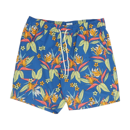 Blue Tropical Swim Bottom