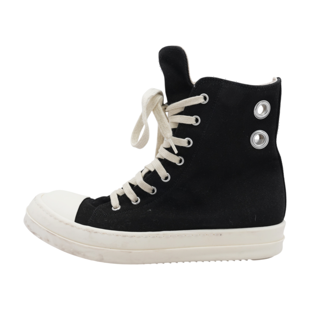 Ramones High-Top Sneakers in Black