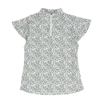 Black Abstract Blouse