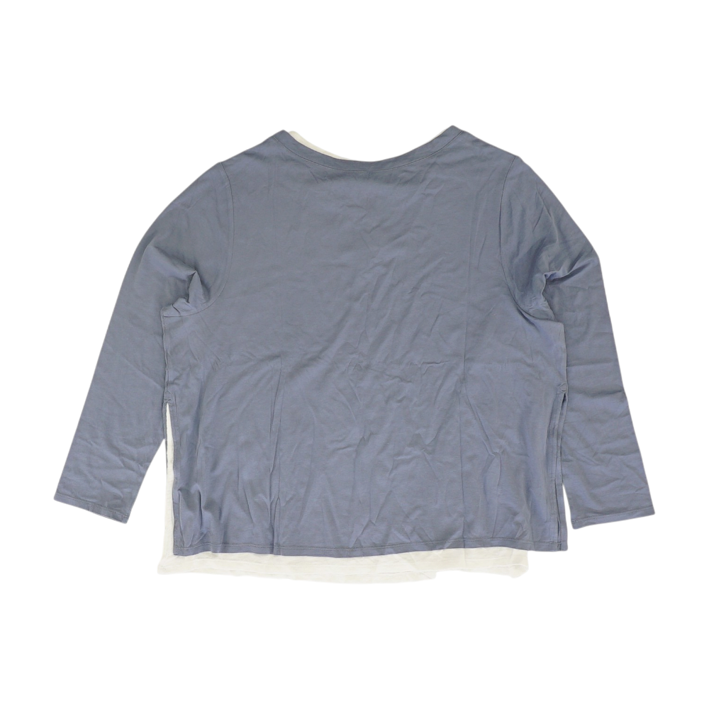 Blue Plus Size Blouse