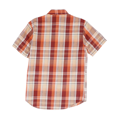 Multi Plaid Short Sleeve Button Down
