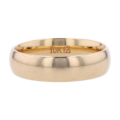 10K Yellow Gold Band