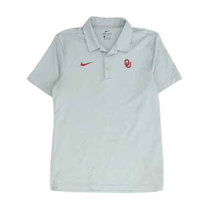 Nike Gray Ohio State University Solid Short Sleeve Polo – Image 1