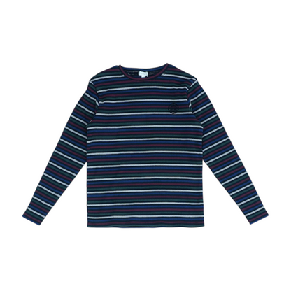 Multi Striped Knit T-Shirt